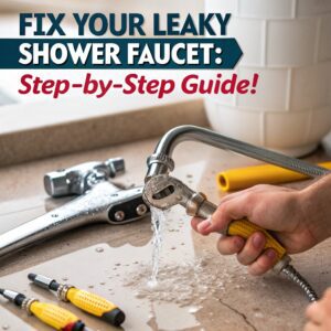 How to Fix a Leaky Shower Faucet Single Handle How to Fix a Leaky Shower Faucet (Single Handle)