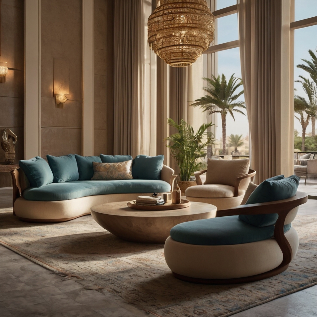 Soothing Color Palettes for Luxury Dubai Home Interiors