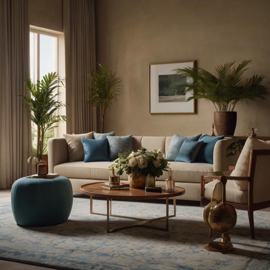 Soothing Color Palettes for Luxury Dubai Home Interiors