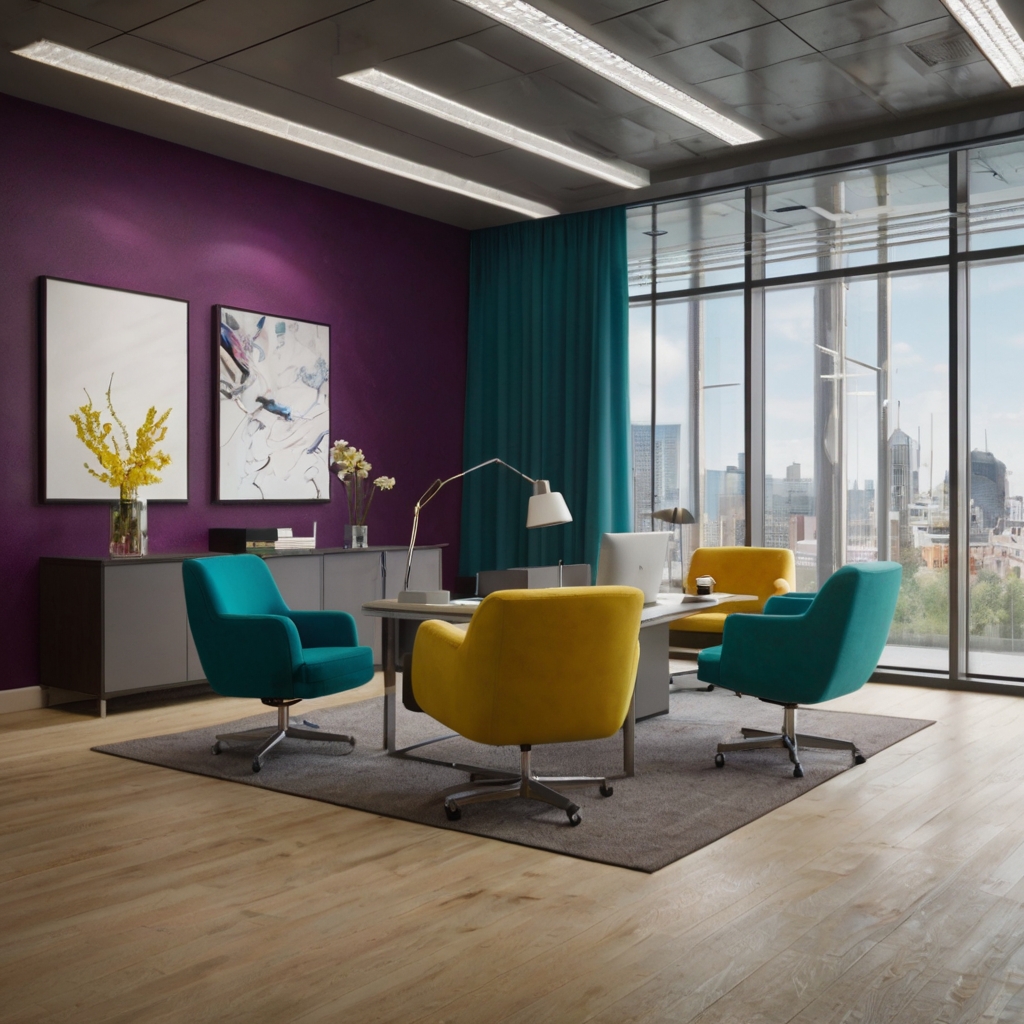 Custom Color Matching Solutions for Stunning Office Spaces in Dubai