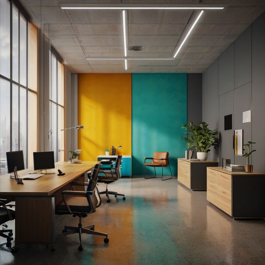 Custom Color Matching Solutions for Stunning Office Spaces in Dubai