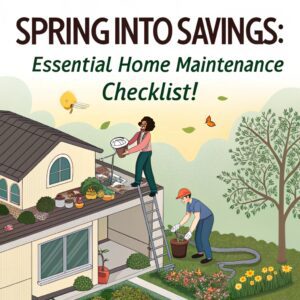 Create a Spring into Savings Seasonal Home Maintenance Checklists to Get Your Home Ready for Warmer Weather