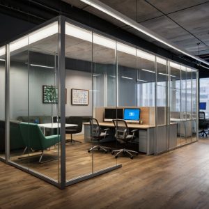 Creating Personalized Work Zones with Glass Partitions