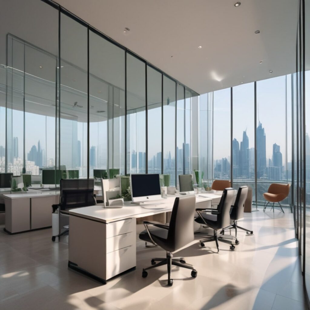 Full-Height Glass Walls