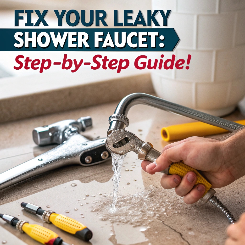 How to Fix a Leaky Shower Faucet (Single Handle)