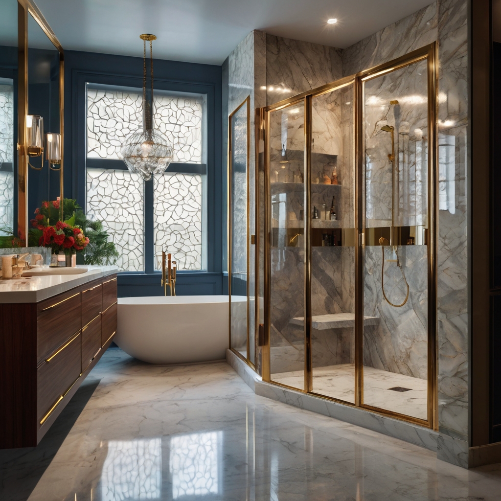 Expertly Crafted Shower Glass Partition Solutions by A One Technical Services in Dubai: Enhancing Your Bathroom's Luxury with Precision and Style