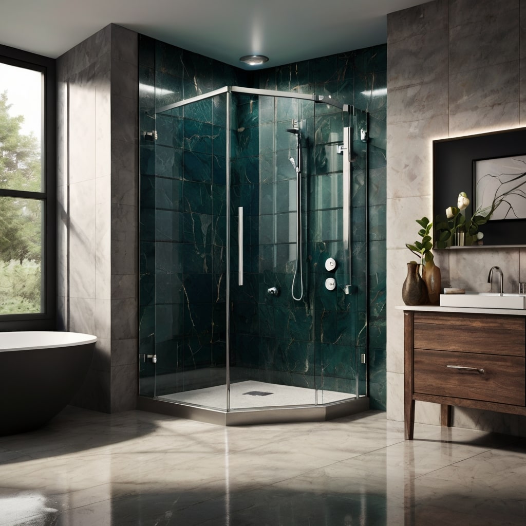 Elegant Solutions: Custom Shower Door Installation Expertise from A One Technical Services in Dubai