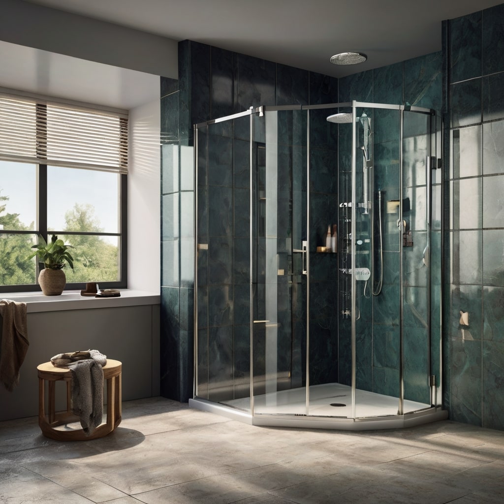 Transform Your Bathroom with Innovative Shower Glass Partition Designs in Dubai by A One Technical Services