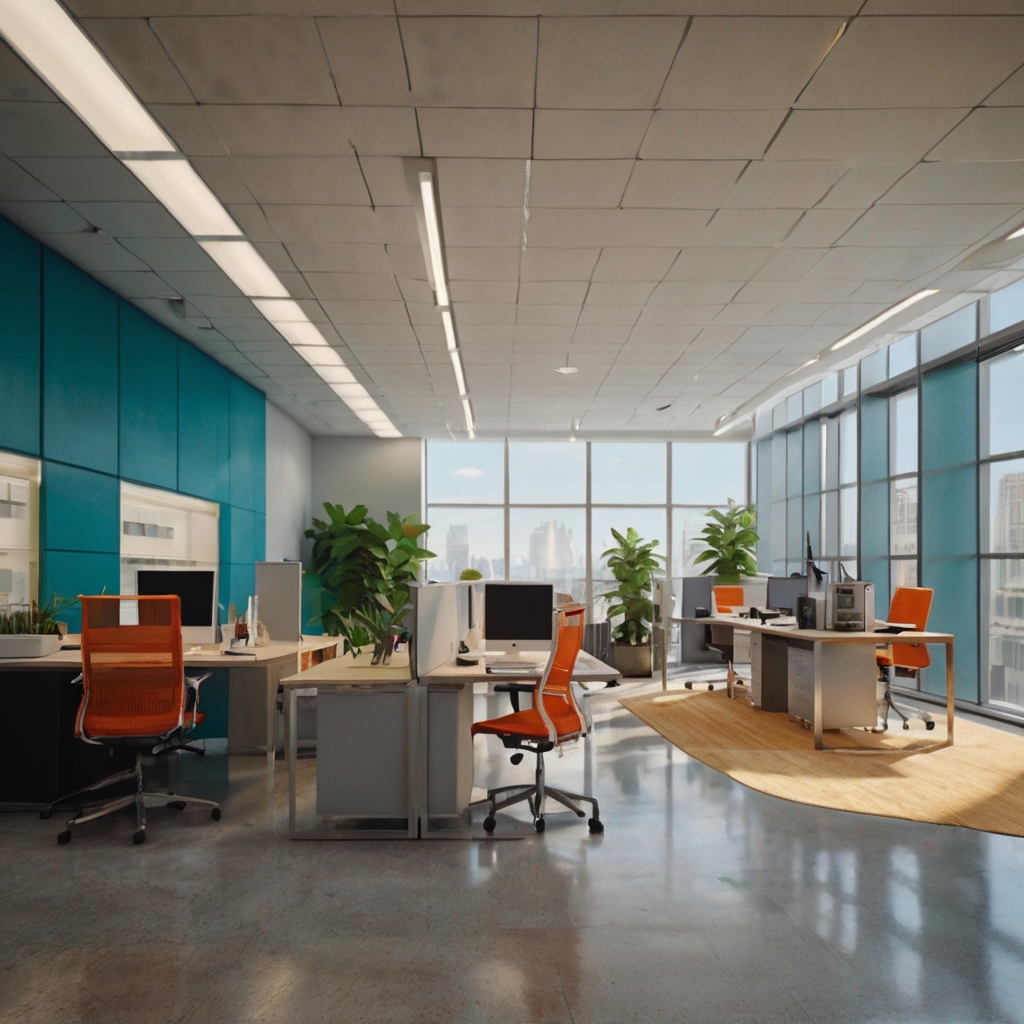 Custom Color Matching Solutions for Stunning Office Spaces in Dubai