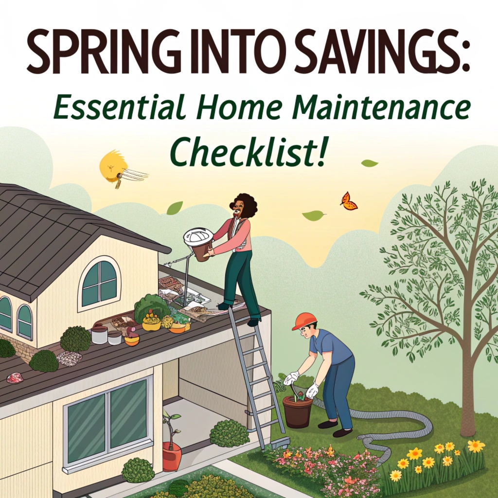 Create a Spring into Savings Seasonal Home Maintenance Checklists to Get Your Home Ready for Warmer Weather