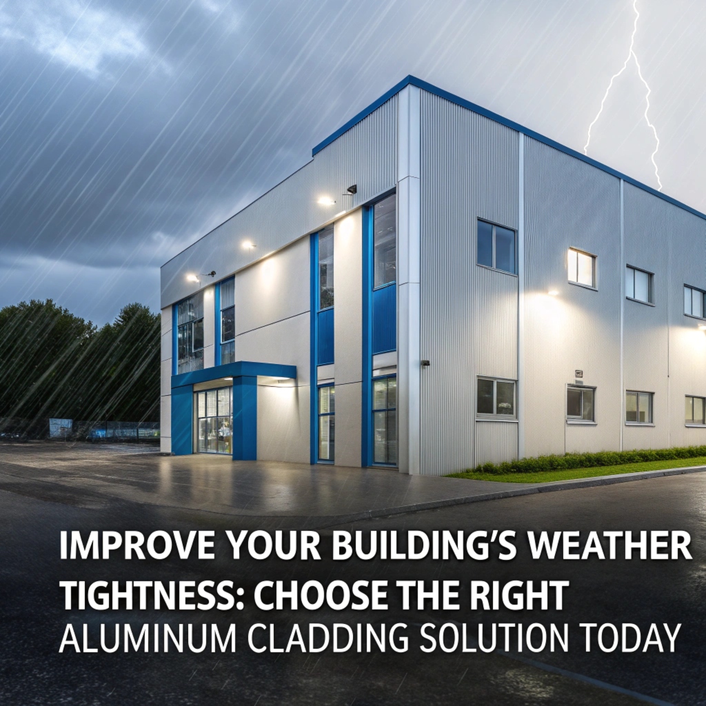 Enhance Weather Tightness with Aluminum Cladding