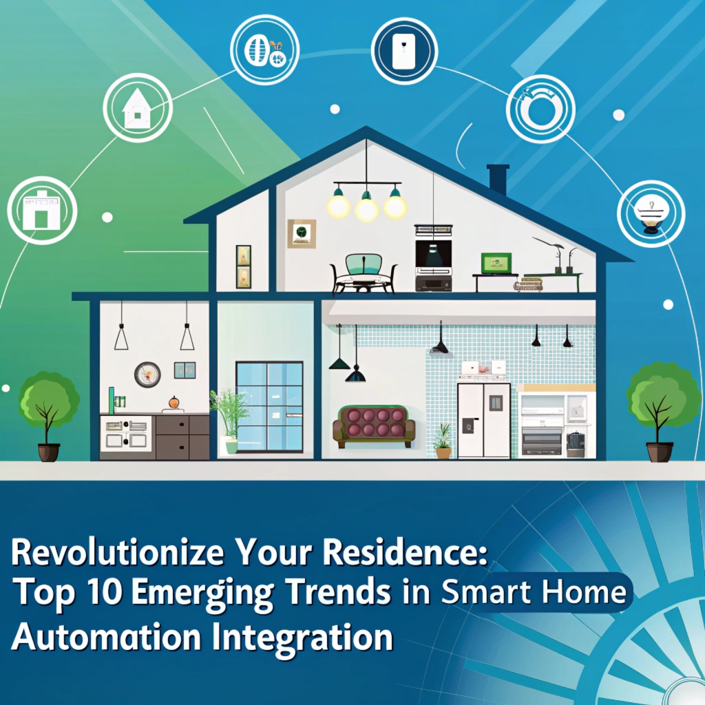 Revolutionize Your Residence: Top 10 Emerging Trends in Smart Home Automation Integration